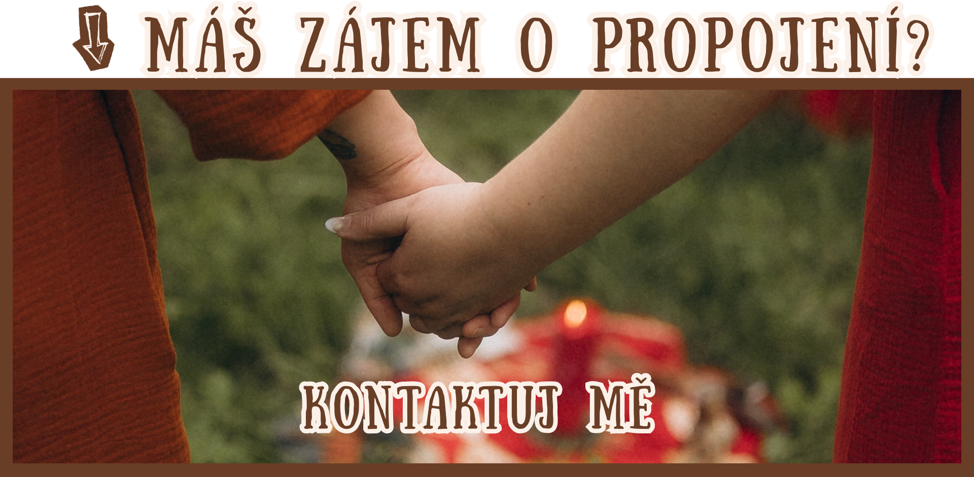 Kakaové propojení - Kontaktuj mě!